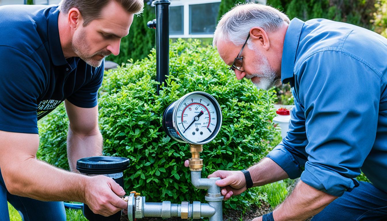 how to check water pressure in home