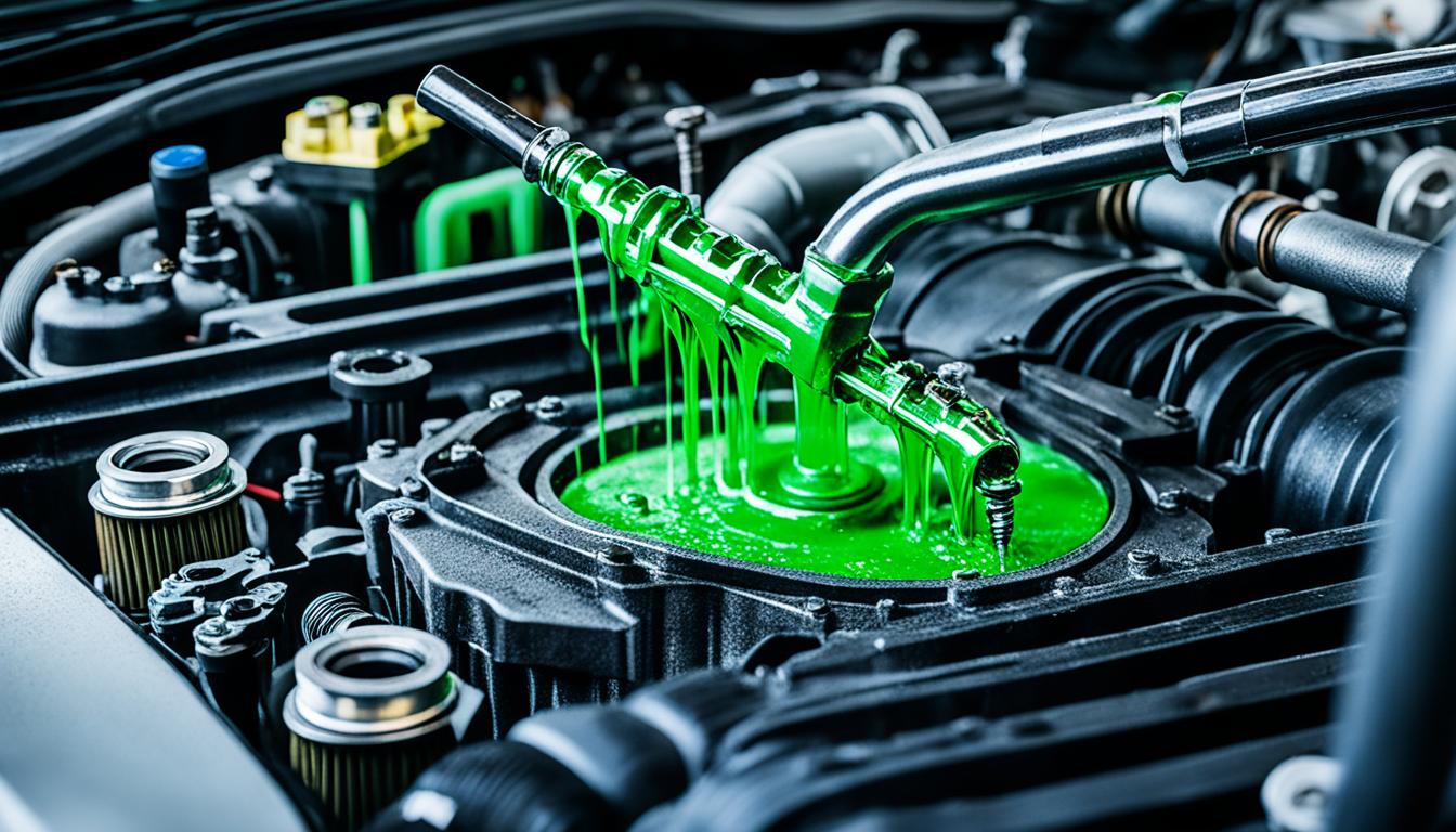 how to drain coolant from engine block