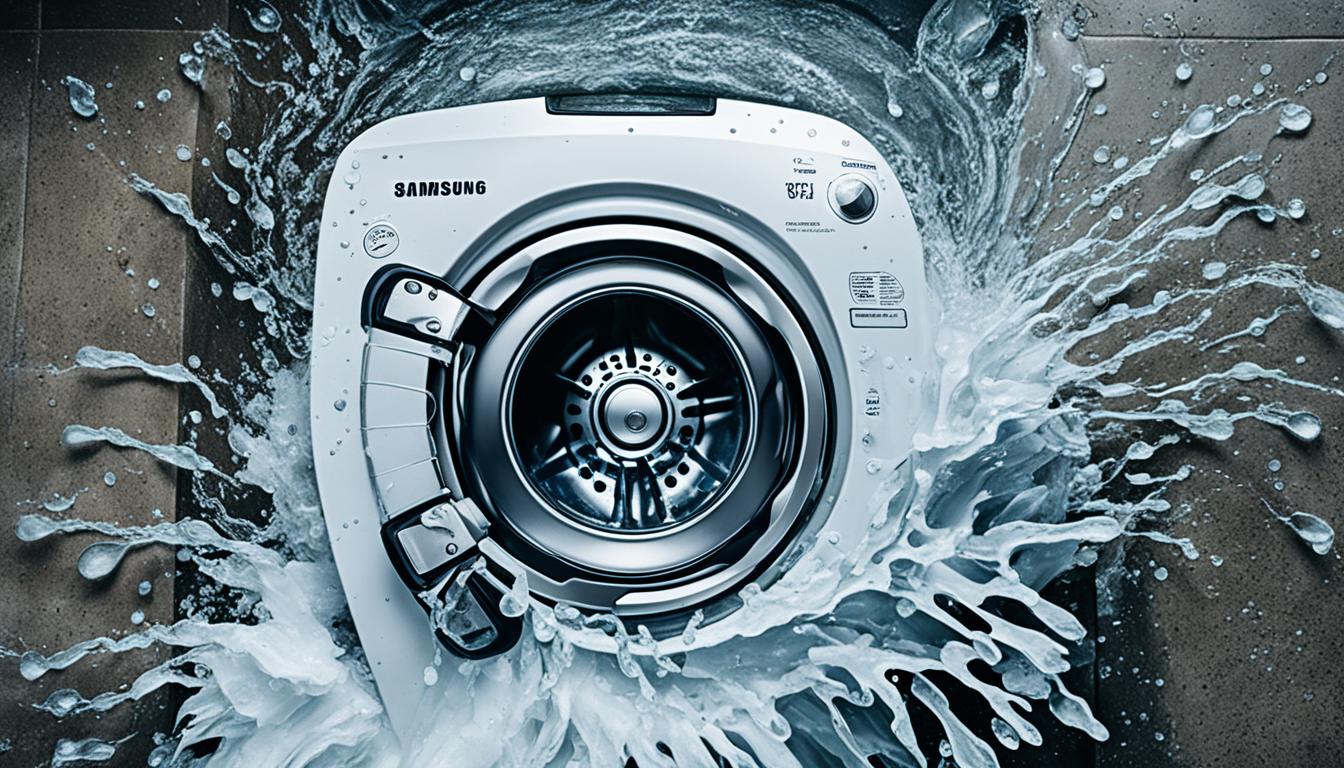 how to drain samsung washer