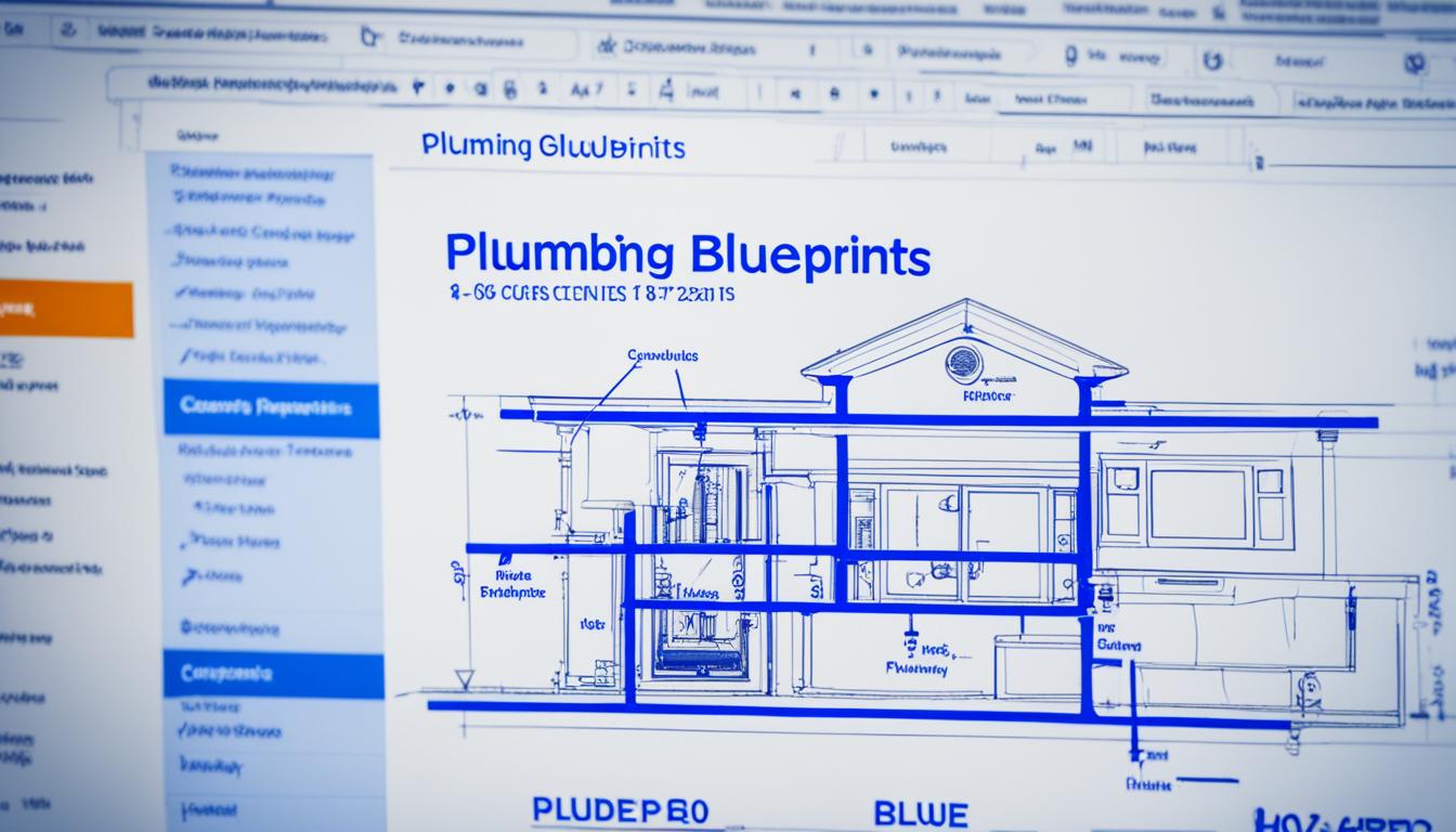 how to find plumbing blueprints for my house