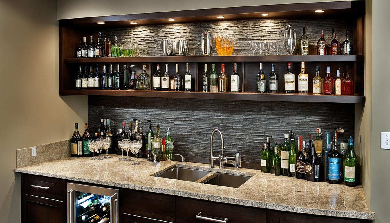 how to make a wet bar without plumbing