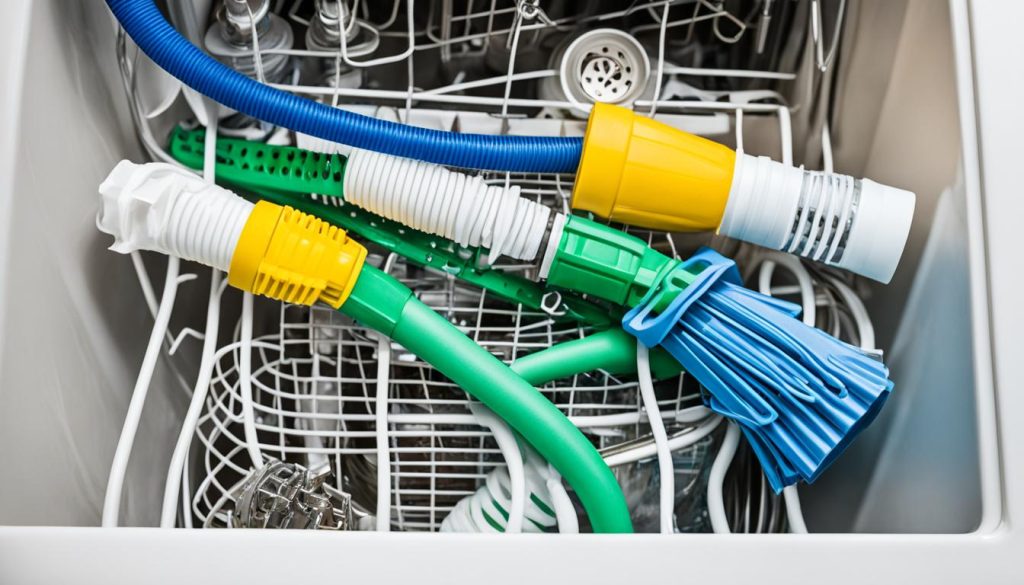 cleaning hacks for dishwasher hose