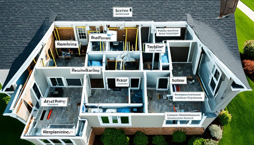 cost estimation for replumbing a house