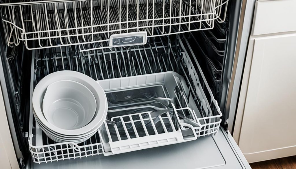 dishwasher not draining water