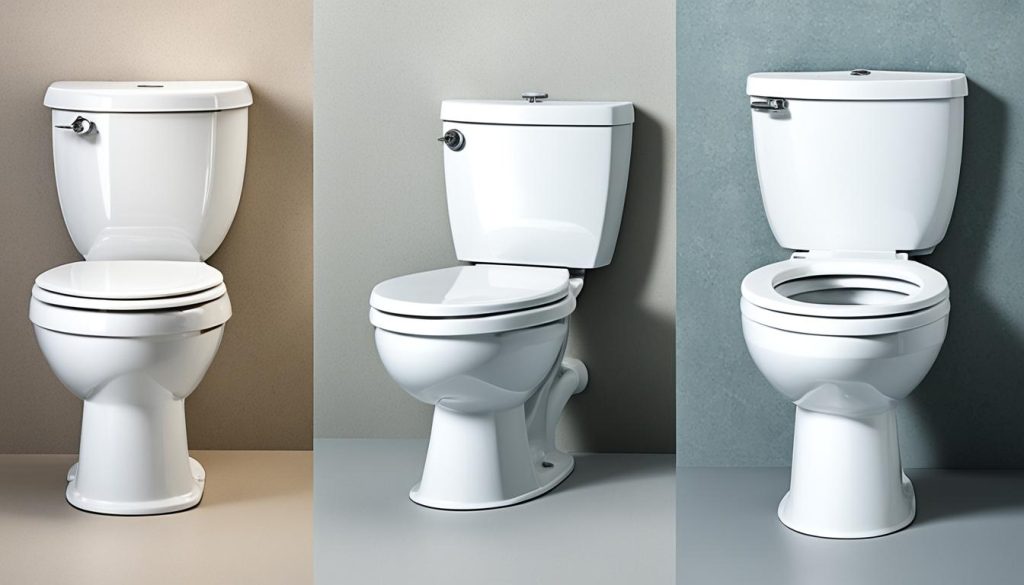 flush toilets
