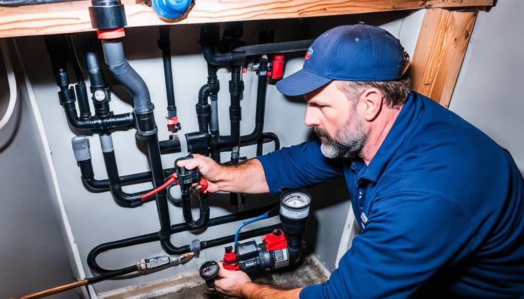 hiring a plumber for sump pump installation