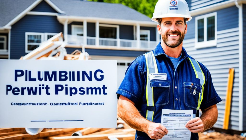 licensed plumber permit process