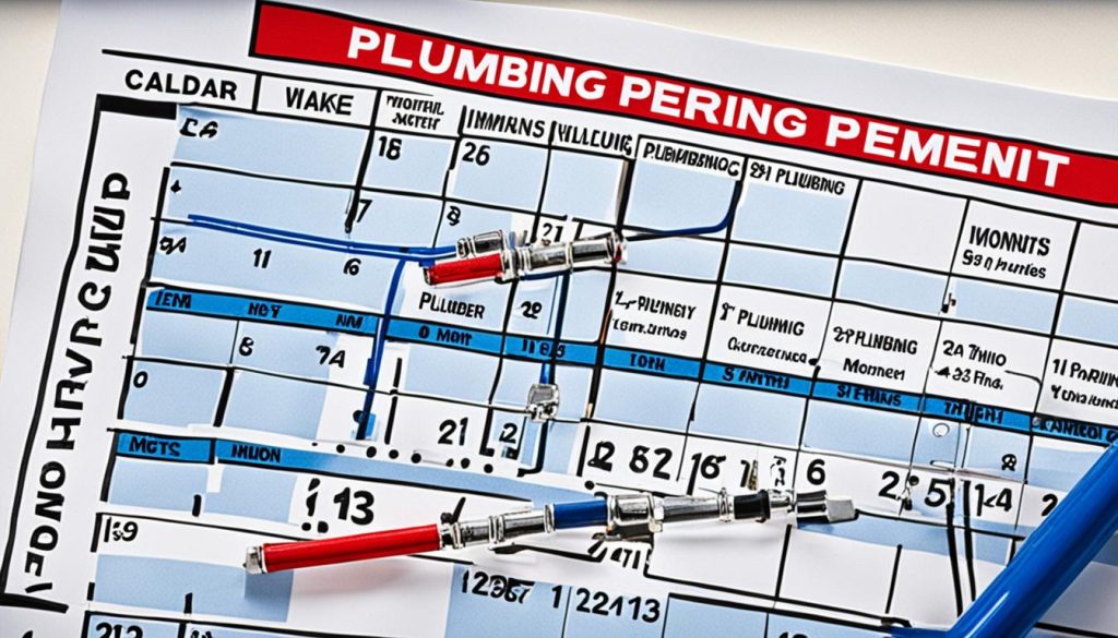 plumbing permit processing period