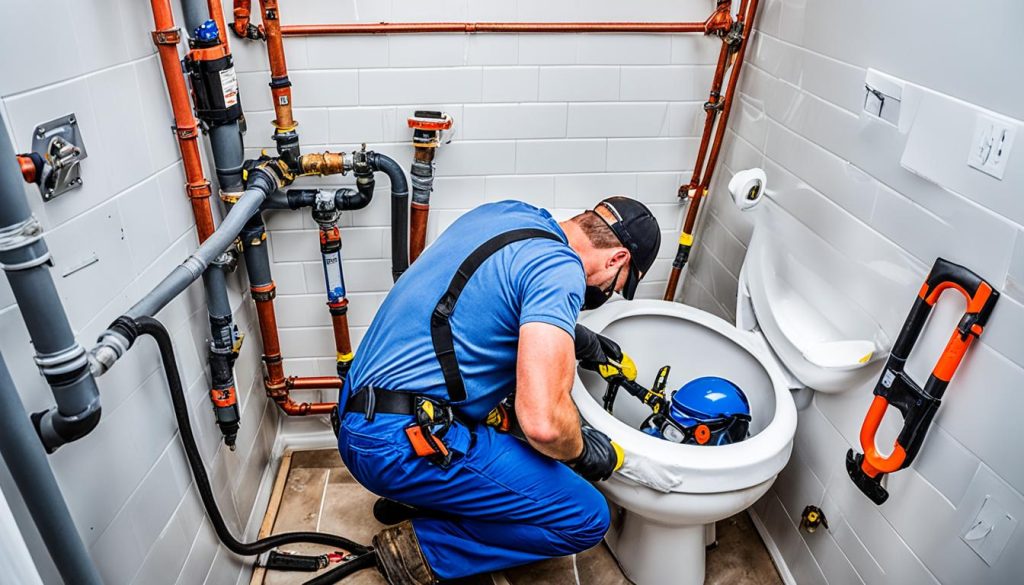 professional plumbing equipment removal services