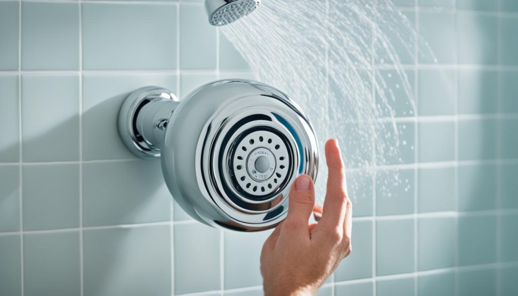 shower water control