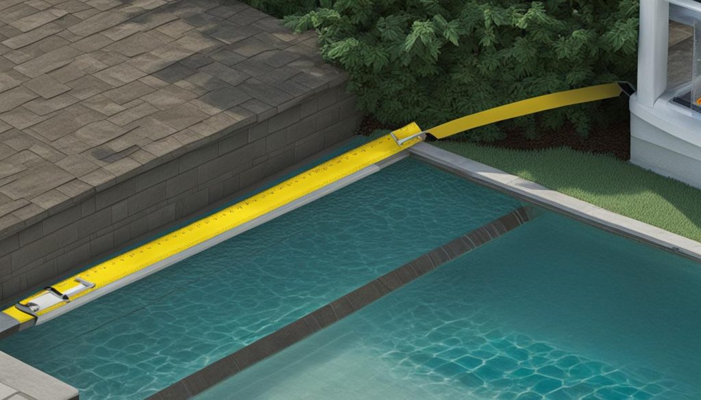 skimmer water level for pool winterizing